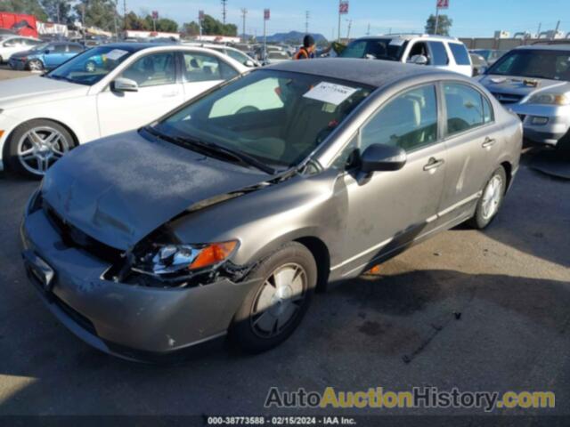 HONDA CIVIC HYBRID, JHMFA36277S022351