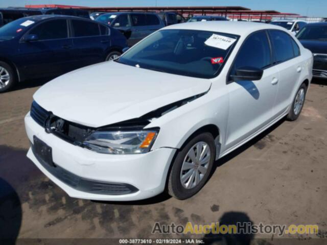 VOLKSWAGEN JETTA 2.0L S, 3VW2K7AJ2EM427233