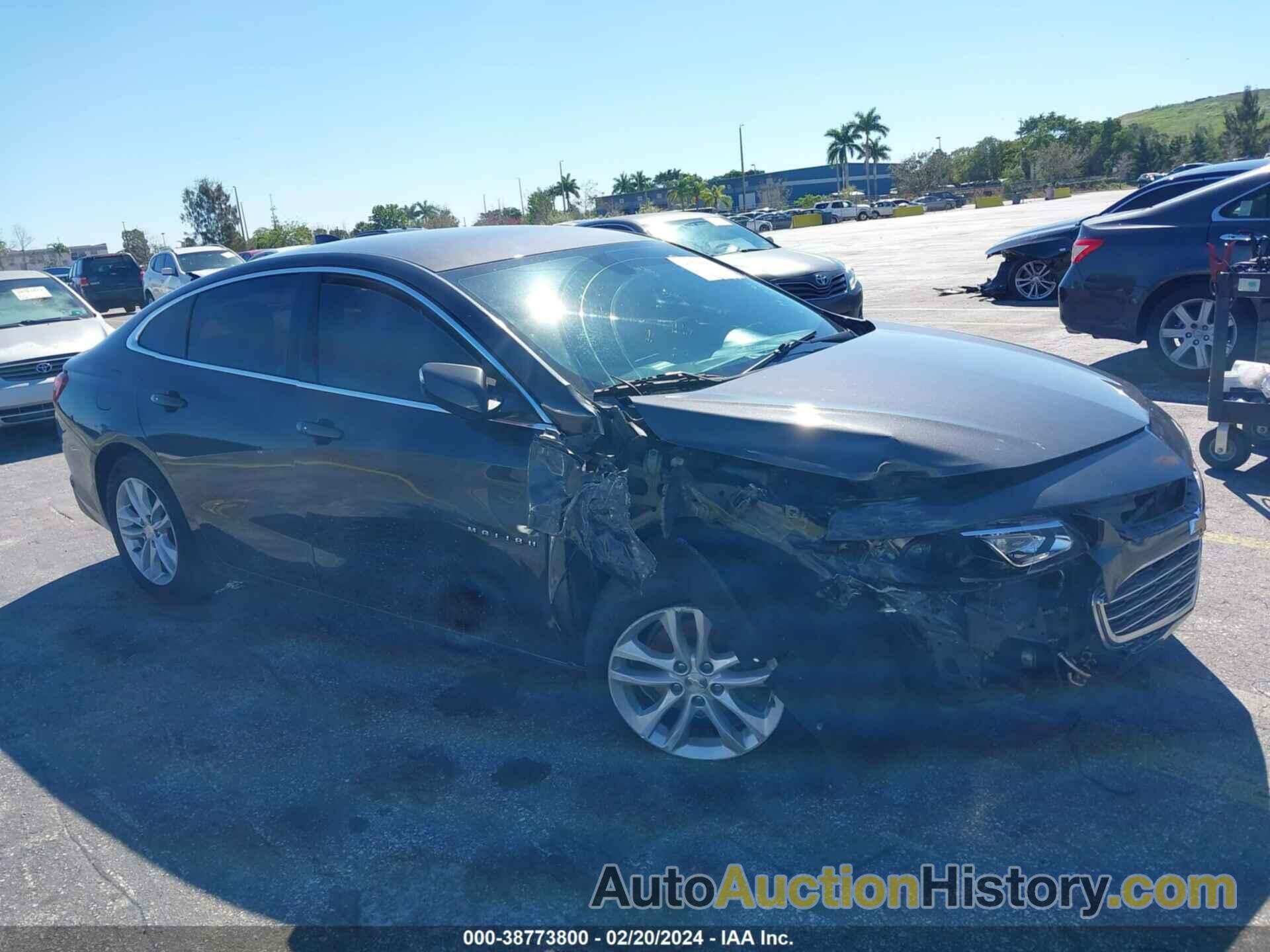 CHEVROLET MALIBU LT, 1G1ZE5ST8HF184814