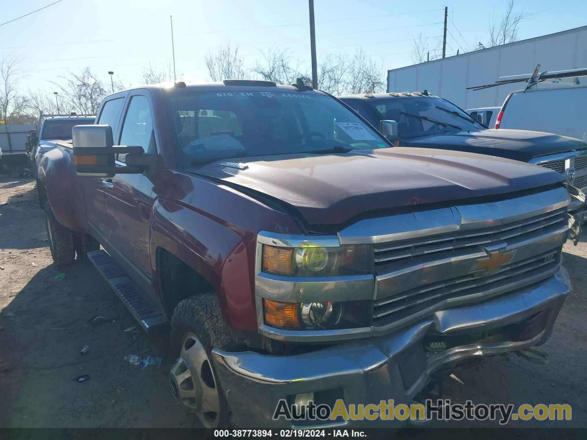 CHEVROLET SILVERADO K3500 LTZ, 1GC4K0E87FF504593