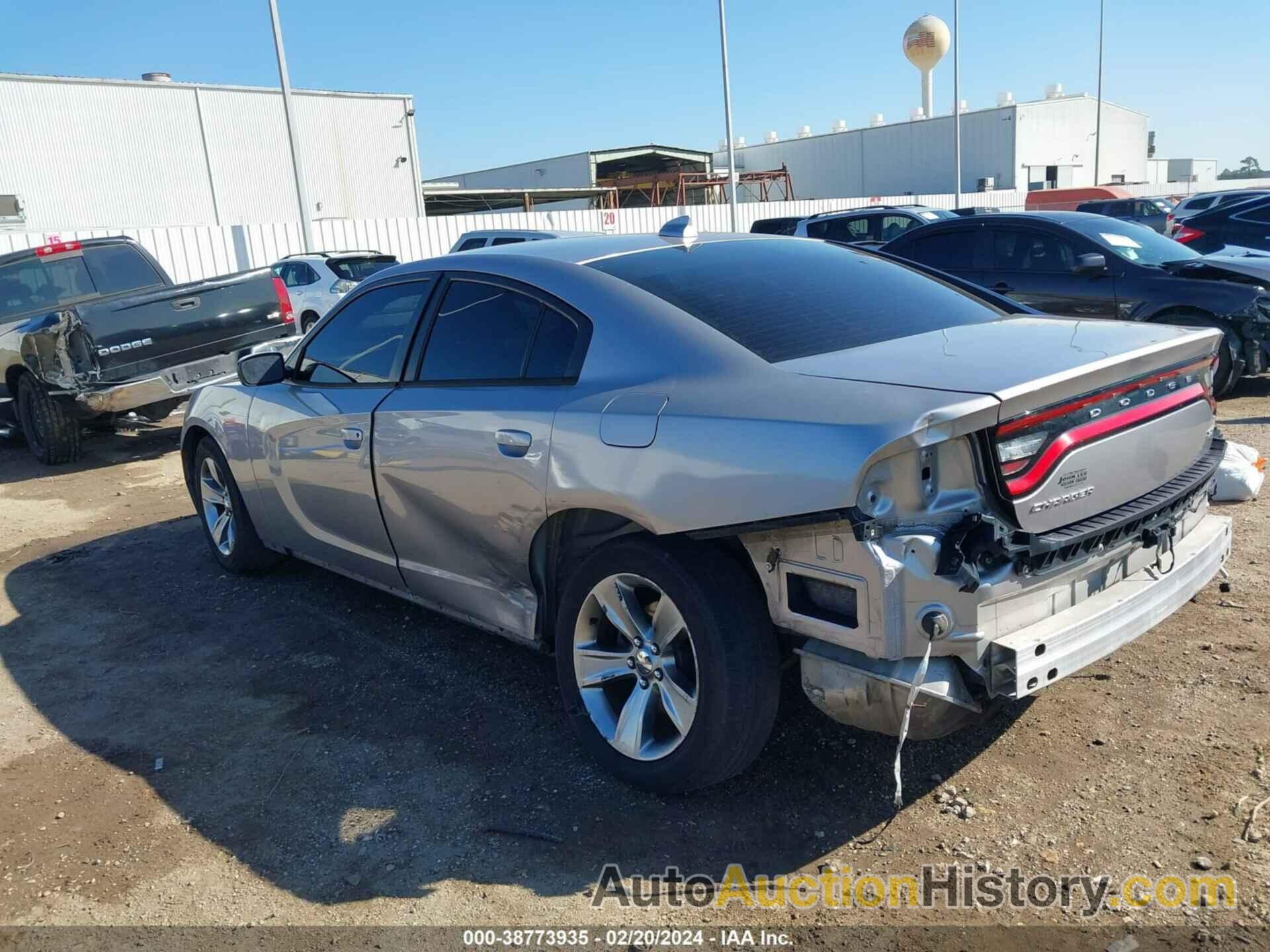 DODGE CHARGER SXT, 2C3CDXHG2FH824361