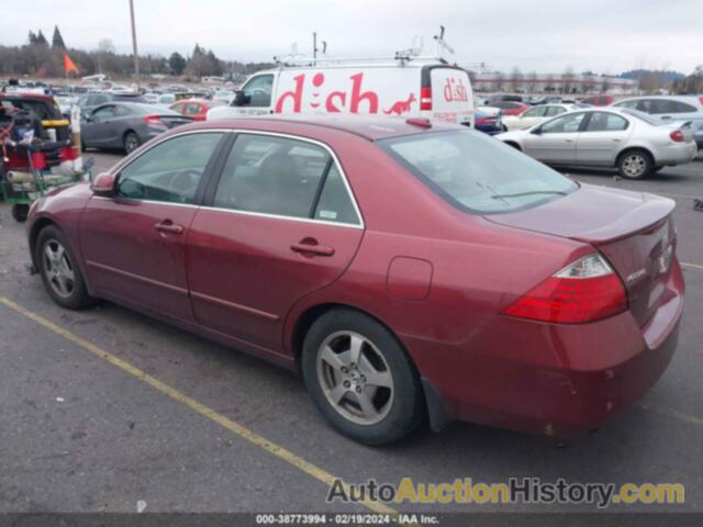 HONDA ACCORD HYBRID, JHMCN36466C003596