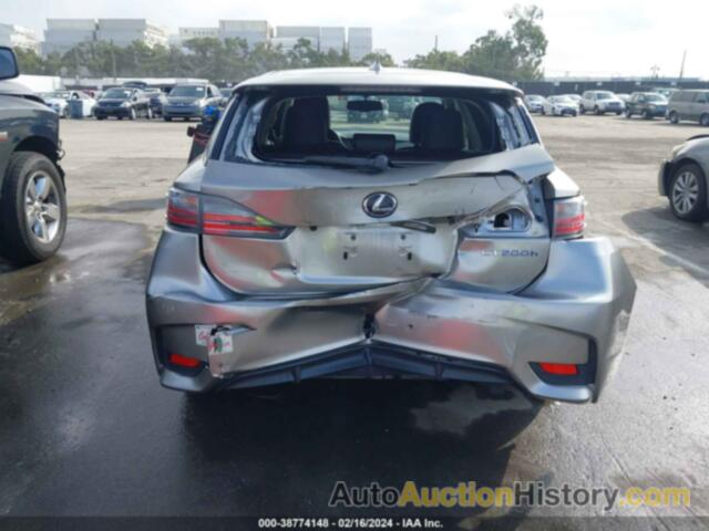 LEXUS CT 200H, JTHKD5BH0H2287190