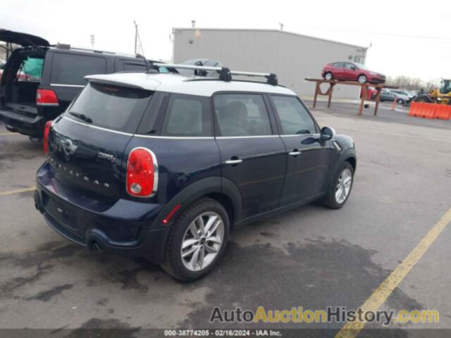 MINI COOPER COUNTRYMAN S, WMWZC3C58EWP26911