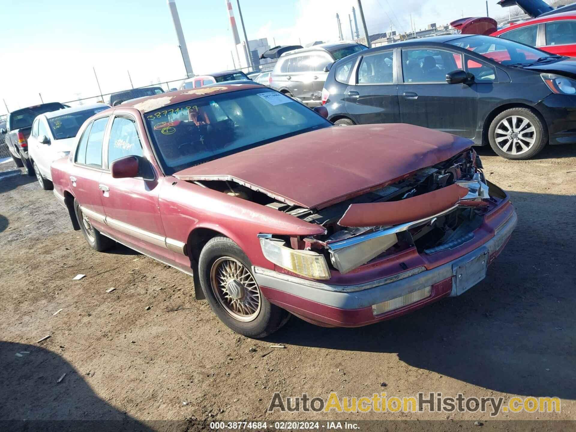 MERCURY GRAND MARQUIS LS, 2MECM75W5NX727777