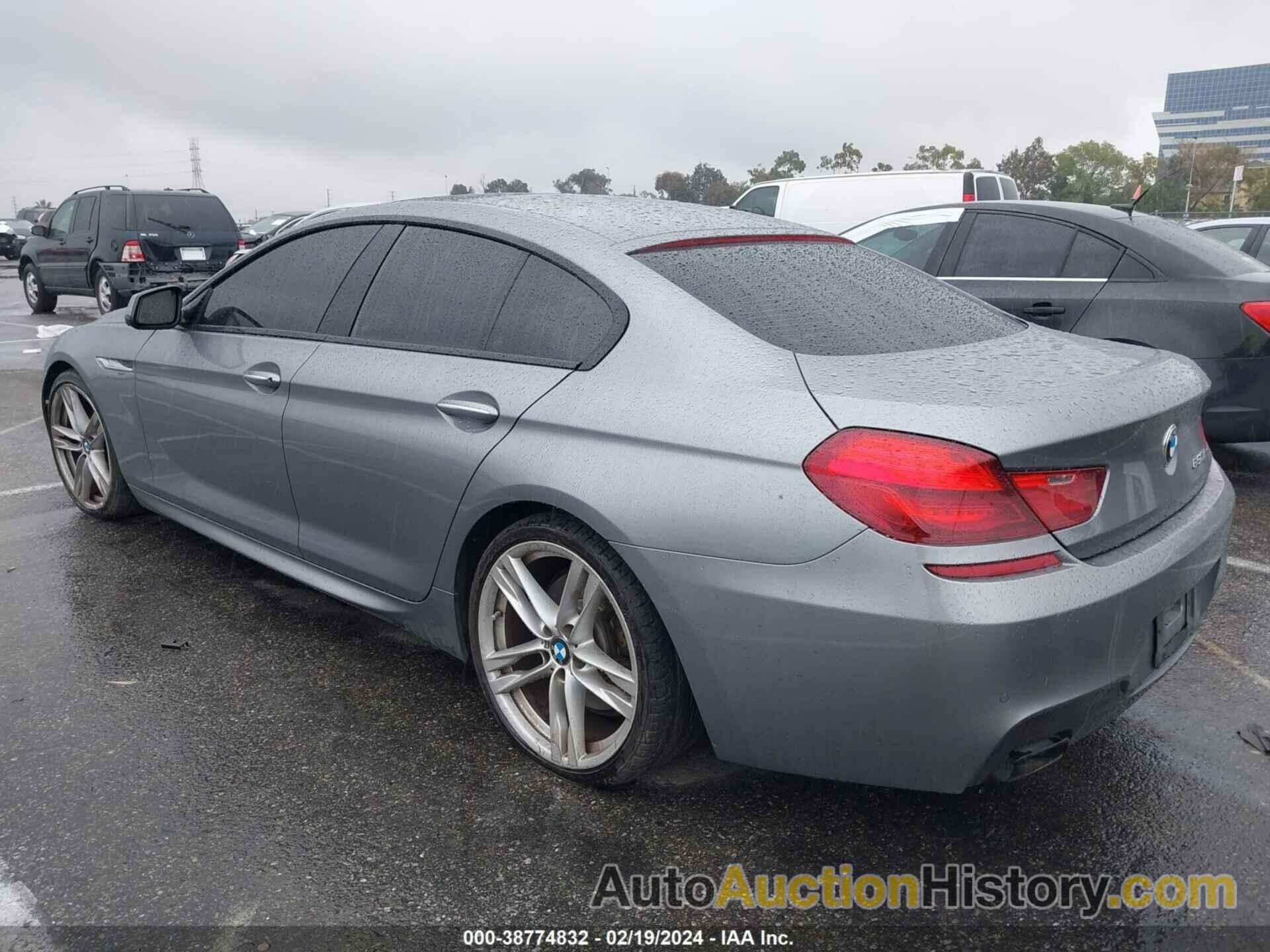 BMW 650I GRAN COUPE, WBA6B2C5XED129061