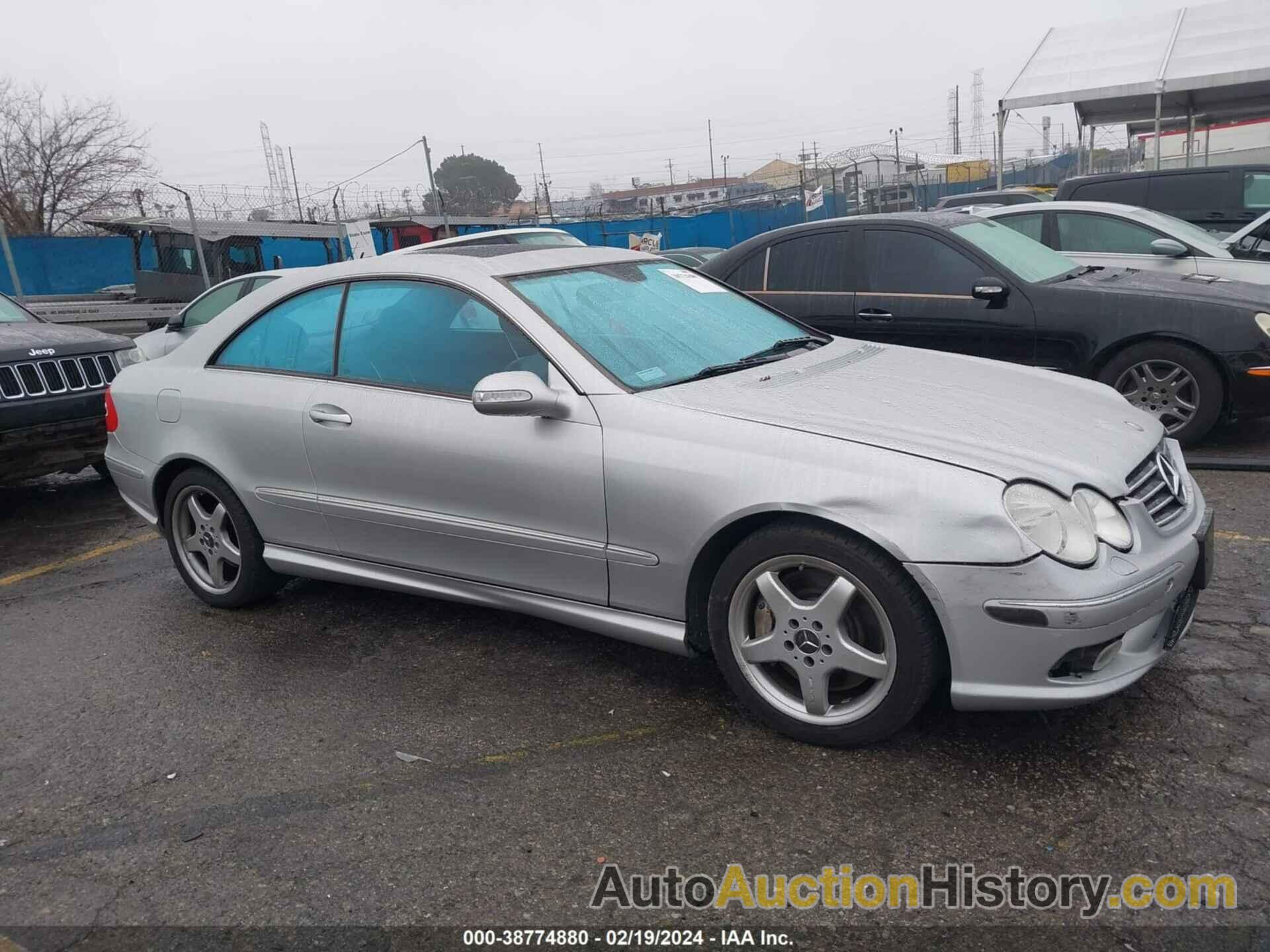 MERCEDES-BENZ CLK 500, WDBTJ75J14F072685