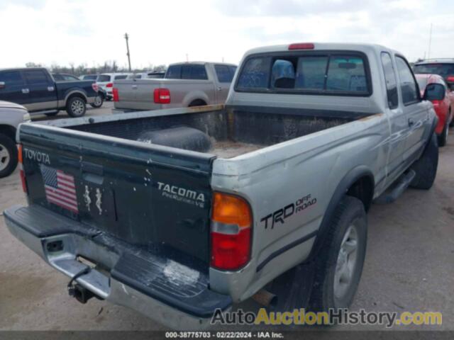 TOYOTA TACOMA XTRACAB PRERUNNER, 4TASN92N6YZ629580