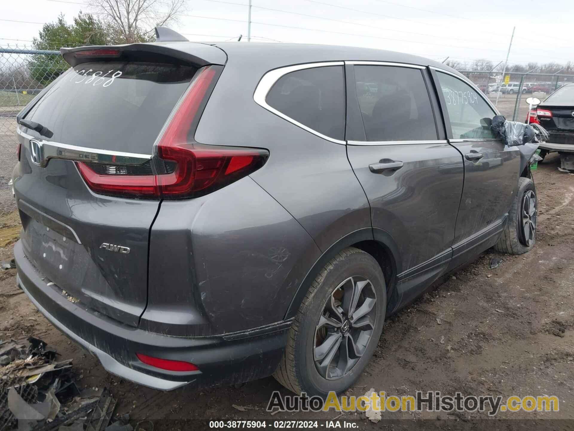 HONDA CR-V AWD EX, 5J6RW2H57MA005868