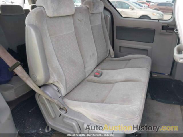 FORD FREESTAR SE, 2FMZA51627BA03006