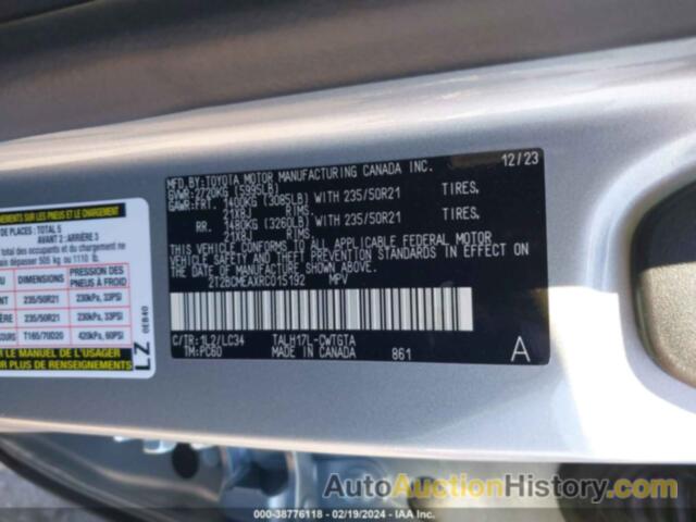 LEXUS RX 500H F SPORT PERFORMANCE, 2T2BCMEAXRC015192