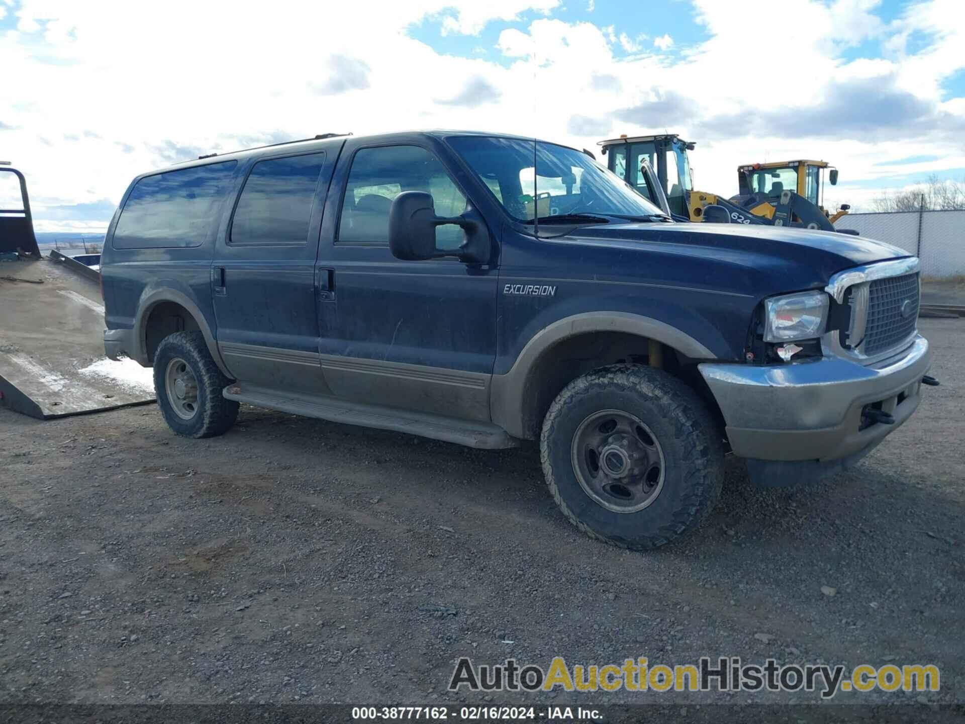 FORD EXCURSION LIMITED, 1FMNU43S41ED30108
