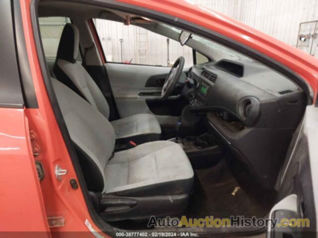 TOYOTA PRIUS C ONE, JTDKDTB33D1058884