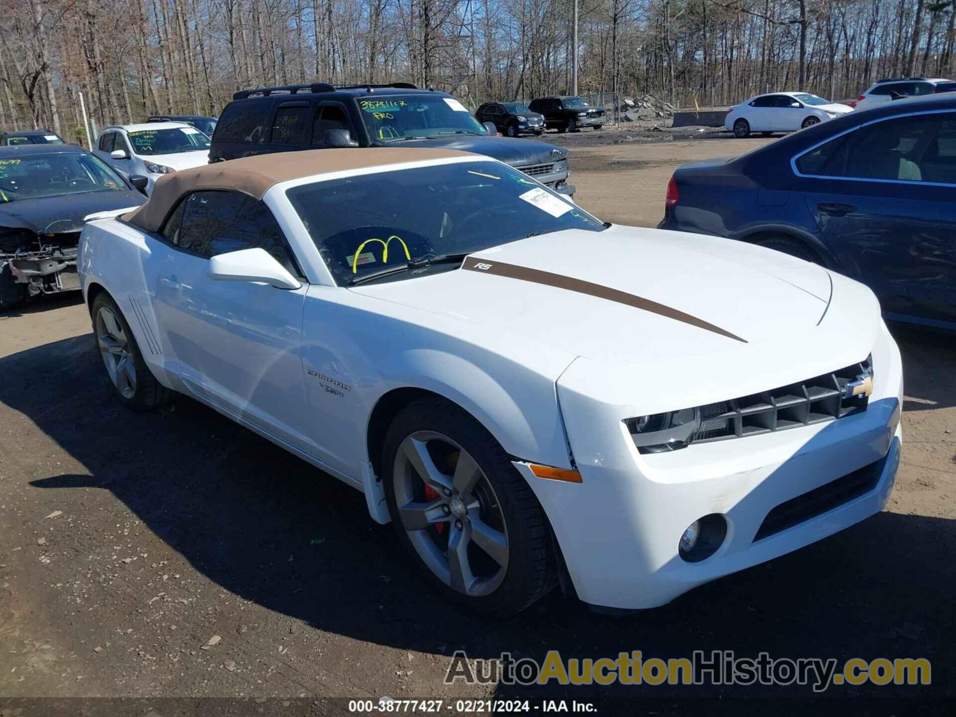 CHEVROLET CAMARO 2LT, 2G1FC3D39C9125881