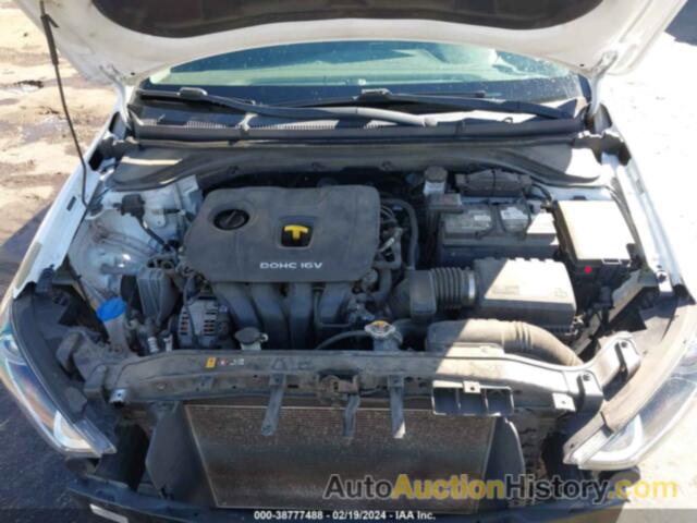 HYUNDAI ELANTRA SEL, 5NPD84LF1JH315668