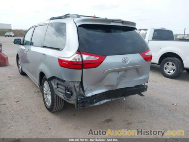 TOYOTA SIENNA XLE 8 PASSENGER, 5TDYK3DC3FS562628