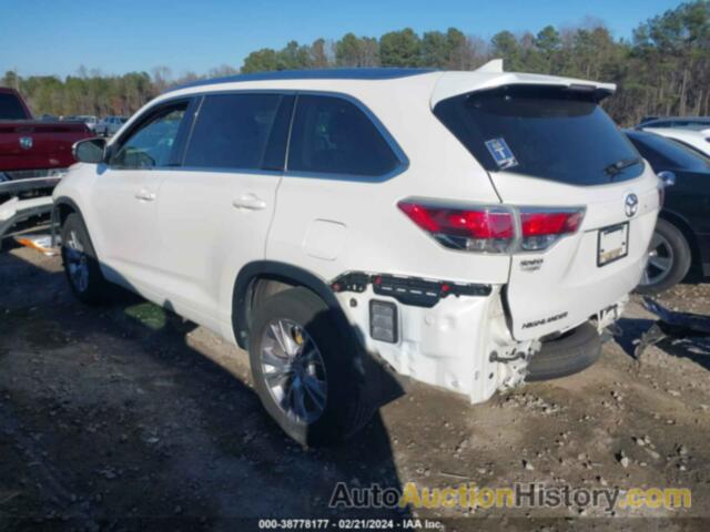 TOYOTA HIGHLANDER XLE V6, 5TDKKRFH9ES026105