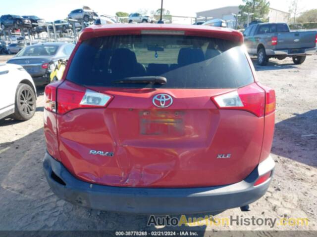 TOYOTA RAV4 XLE, 2T3WFREV9EW108637