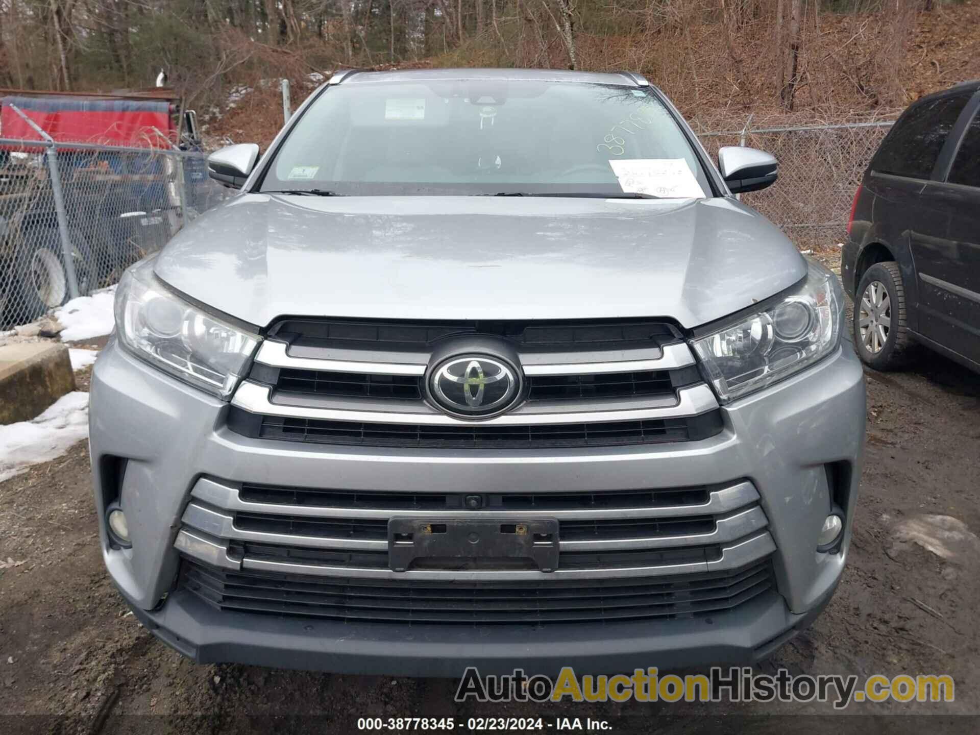 TOYOTA HIGHLANDER LIMITED PLATINUM, 5TDDZRFH9HS378660