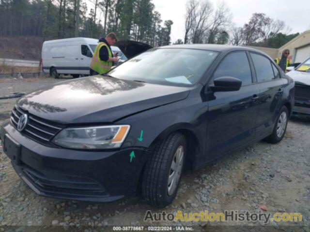 VOLKSWAGEN JETTA 2.0L S, 3VW2K7AJ4FM305538