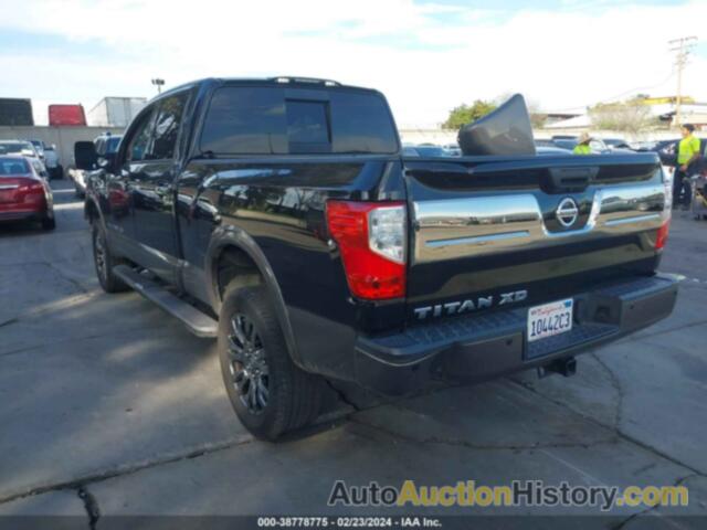 NISSAN TITAN XD PLATINUM RESERVE DIESEL, 1N6BA1F25GN508284