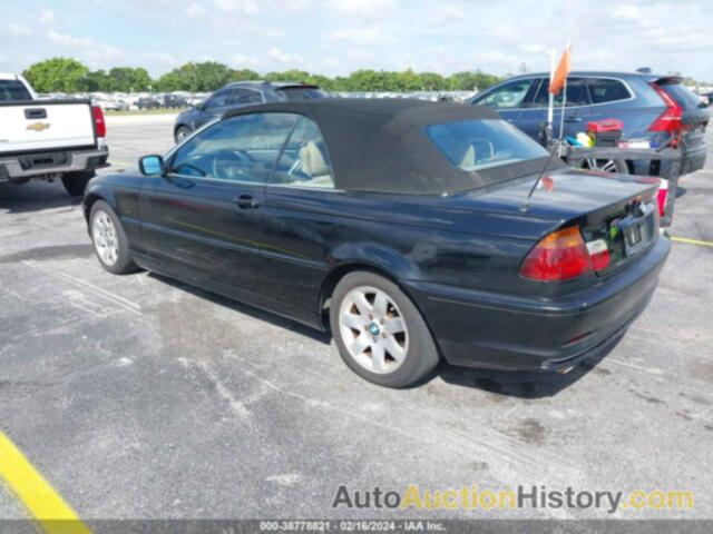 BMW 3 SERIES 325CI, WBABS33401JY51775