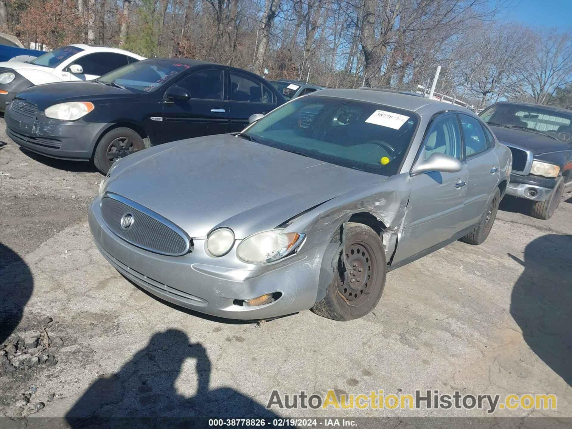 BUICK LACROSSE CX, 2G4WC582161289659