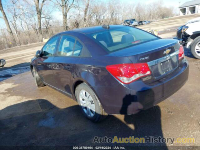 CHEVROLET CRUZE LS AUTO, 1G1PA5SH1F7157380