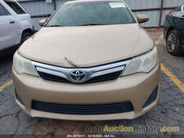 TOYOTA CAMRY SE/LE/XLE, 4T1BF1FK7CU037738