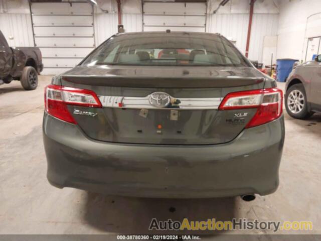 TOYOTA CAMRY XLE, 4T4BF1FK3CR269744