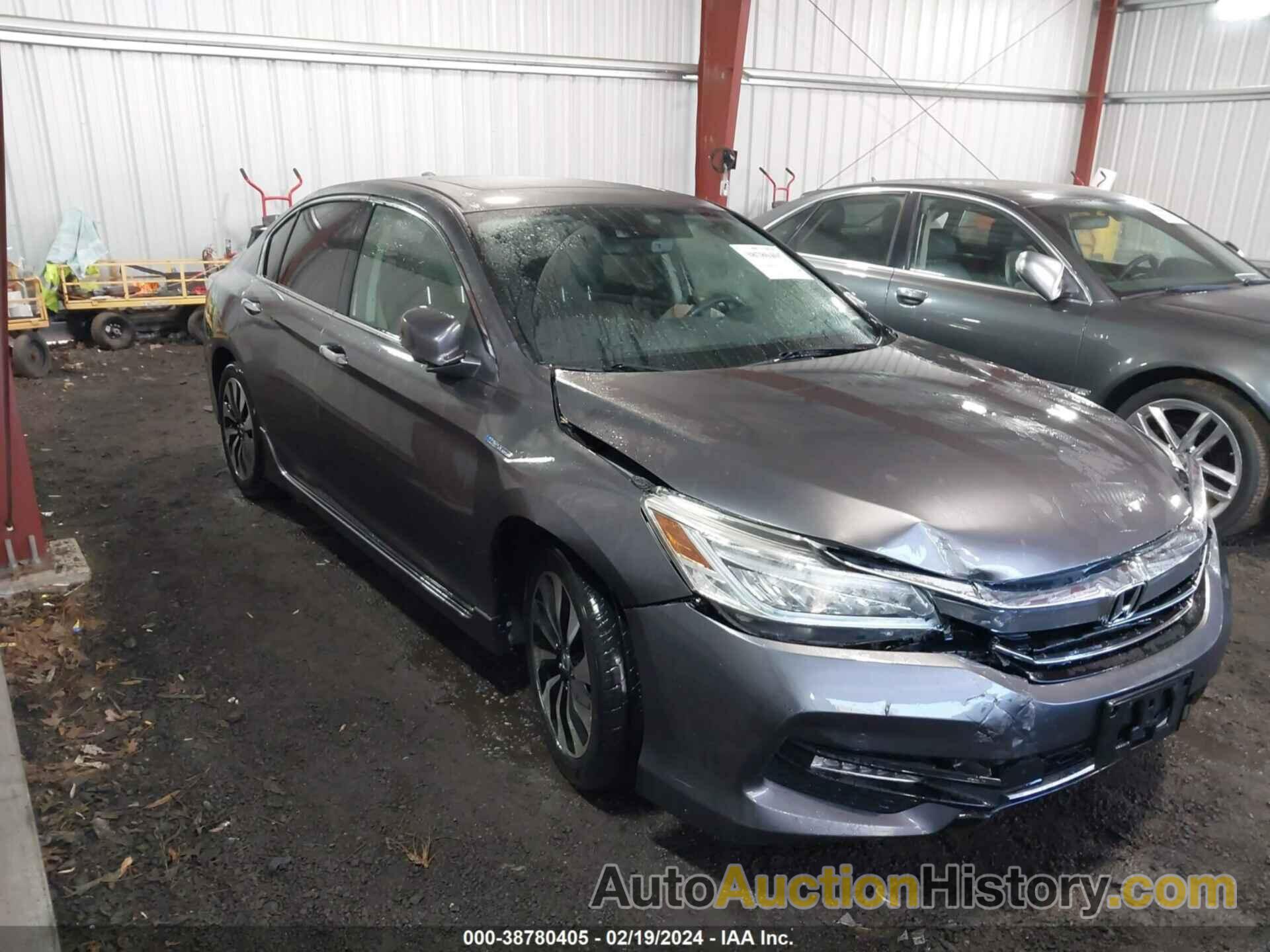 HONDA ACCORD TOURING HYBRID, JHMCR6F77HC018658