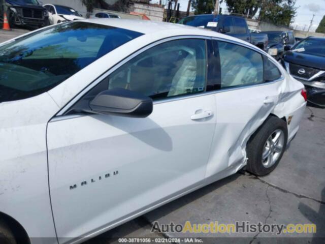 CHEVROLET MALIBU LS, 1G1ZB5ST0NF208866