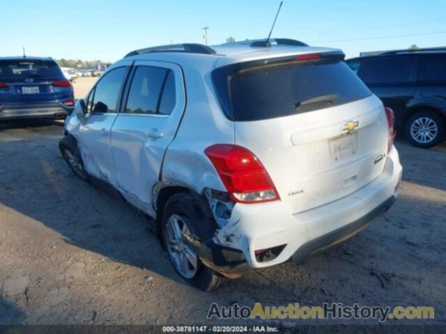 CHEVROLET TRAX FWD LT, 3GNCJLSB7LL227016