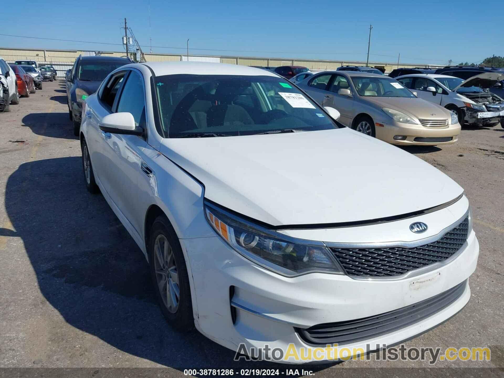 KIA OPTIMA LX/S, 5XXGT4L34JG223130