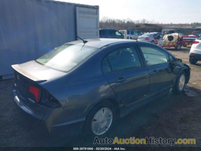 HONDA CIVIC HYBRID, JHMFA36288S004619