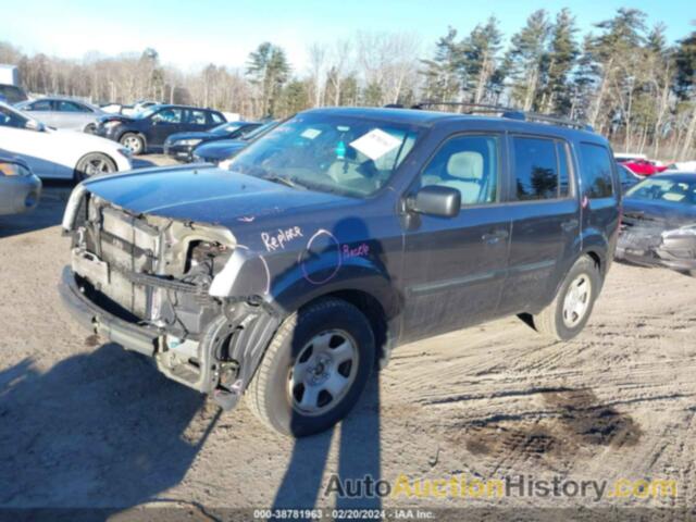 HONDA PILOT LX, 5FNYF4H20BB014063