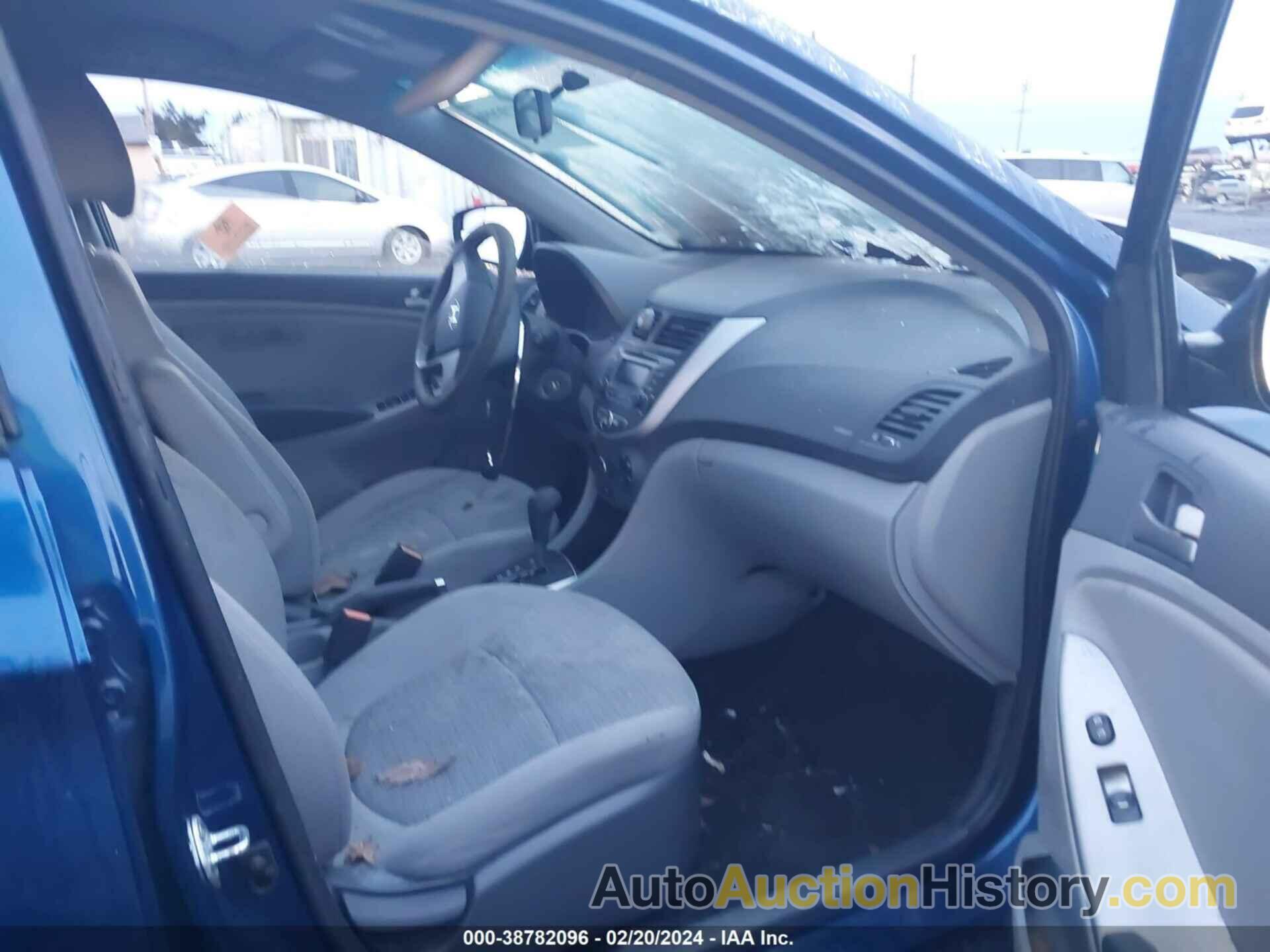 HYUNDAI ACCENT GLS, KMHCT4AE2FU893758