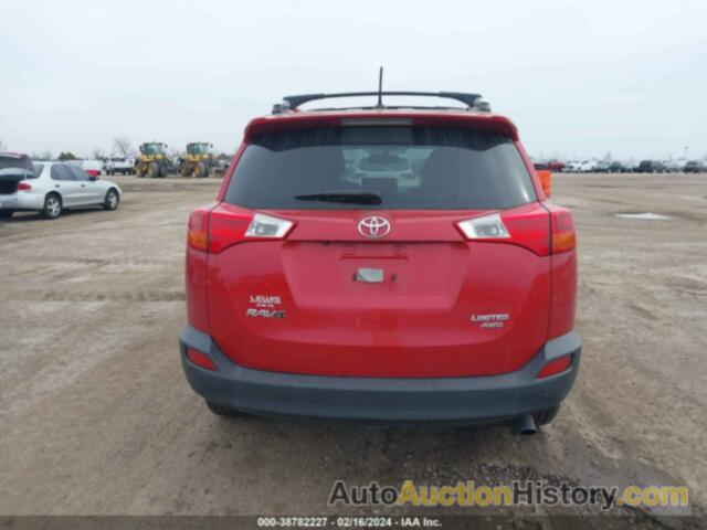 TOYOTA RAV4 LIMITED, JTMDFREV3ED090589