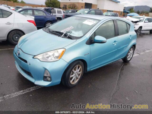 TOYOTA PRIUS C, JTDKDTB39C1015357