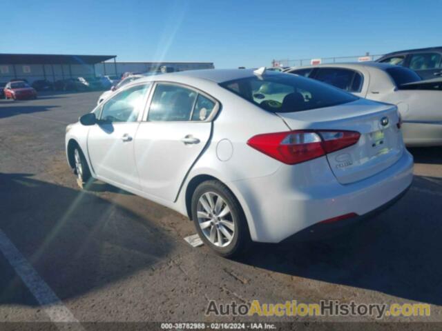 KIA FORTE LX, KNAFX4A68E5179783