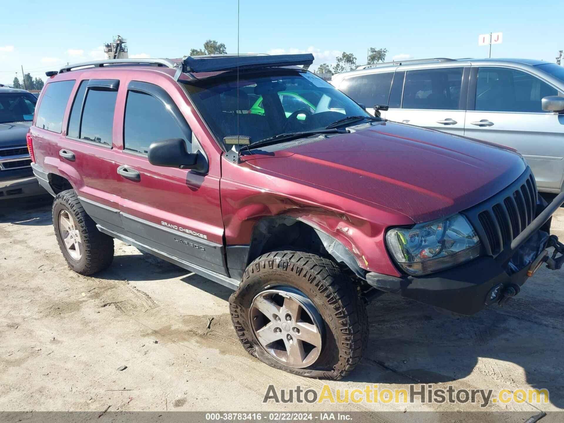 JEEP GRAND CHEROKEE LAREDO, 1J4GW58N3XC641141