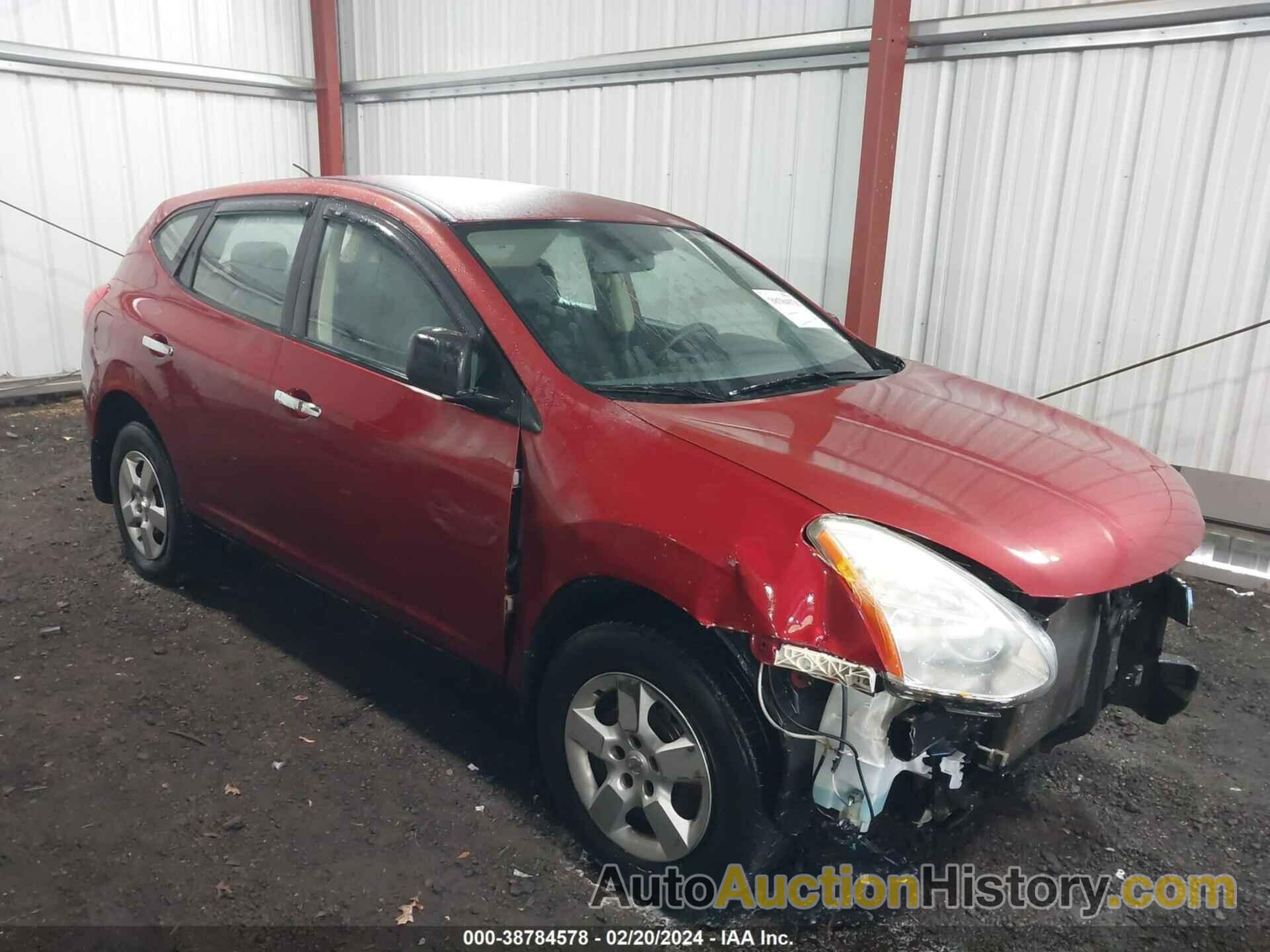 NISSAN ROGUE S, JN8AS5MT3AW017183