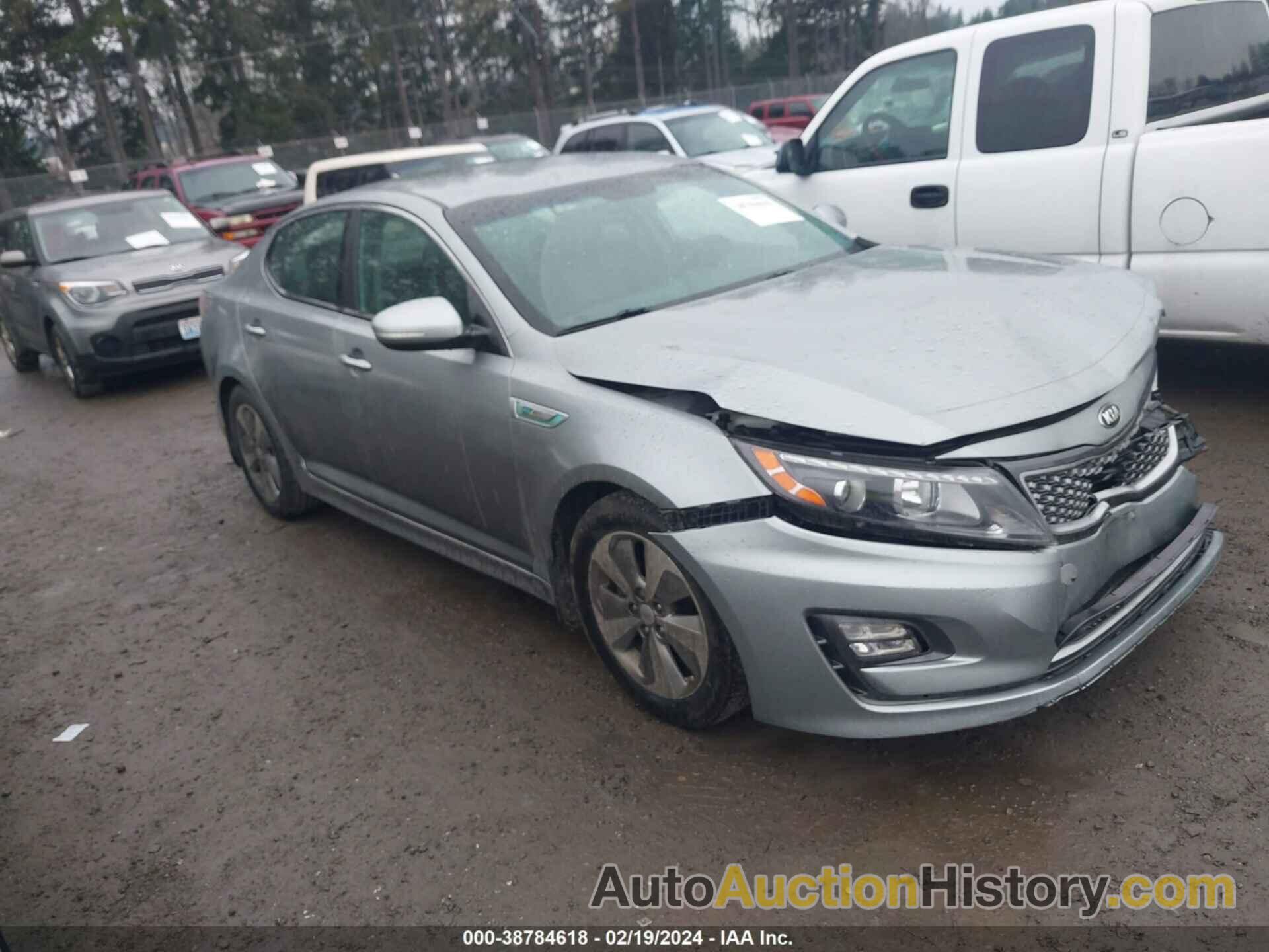 KIA OPTIMA HYBRID EX, KNAGN4ADXG5091927