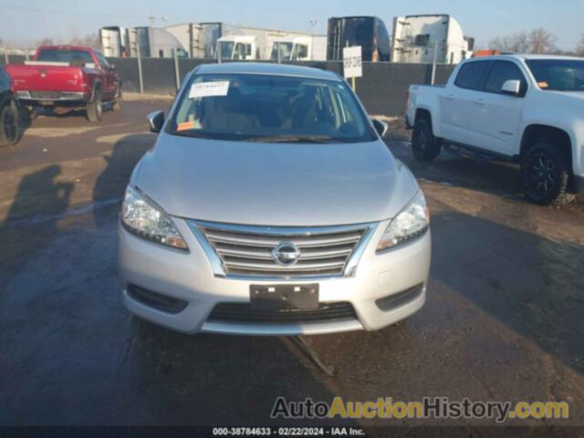 NISSAN SENTRA S, 3N1AB7AP9DL744999