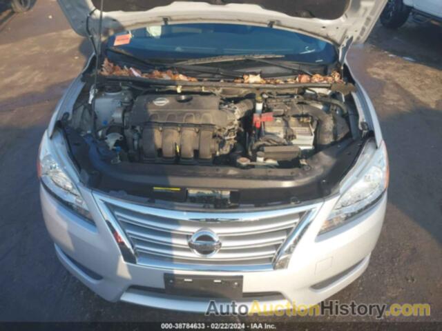 NISSAN SENTRA S, 3N1AB7AP9DL744999