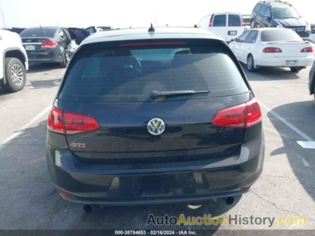 VOLKSWAGEN GOLF GTI AUTOBAHN W/PERFORMANCE PACKAGE 4-DOOR, 3VW447AU3GM054025