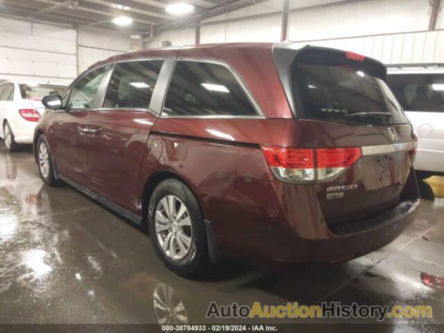 HONDA ODYSSEY EX, 5FNRL5H44EB097604