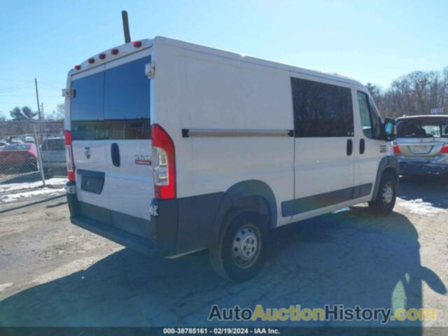 RAM PROMASTER 1500 LOW ROOF 136 WB, 3C6TRVAG1HE520326