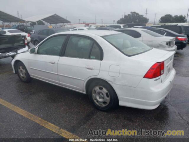 HONDA CIVIC HYBRID, JHMES96635S024187