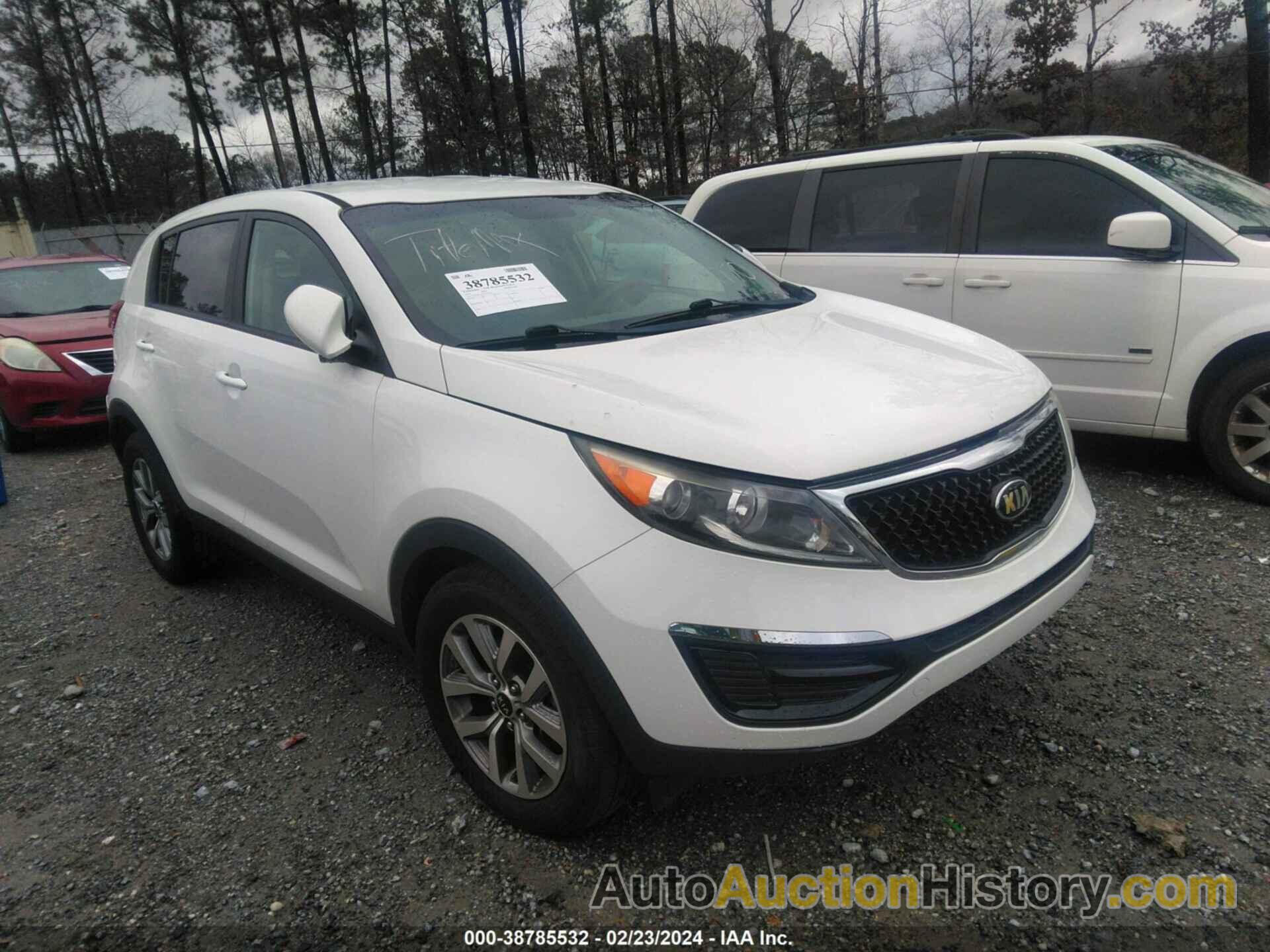 KIA SPORTAGE LX, KNDPB3AC2G7814770